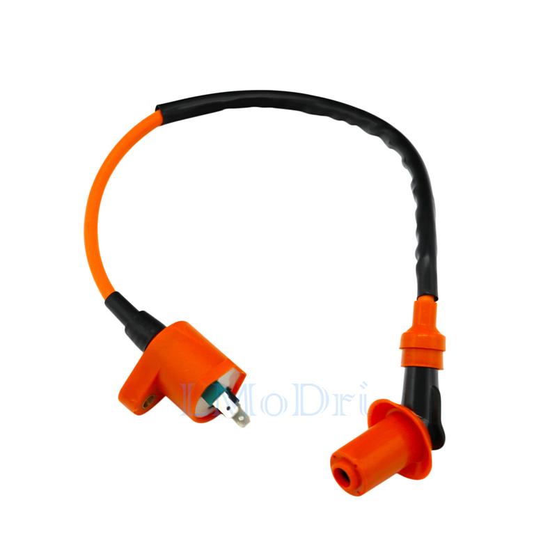 LMoDri Performance 6 Pin Box Racing Ignition Coil For Kymco SYM Vento Scooter GY6 50cc 125cc 150cc Engine
