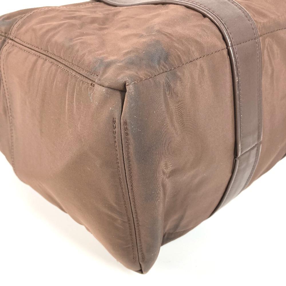 HERMES Tote Bag Hand Bag Brown