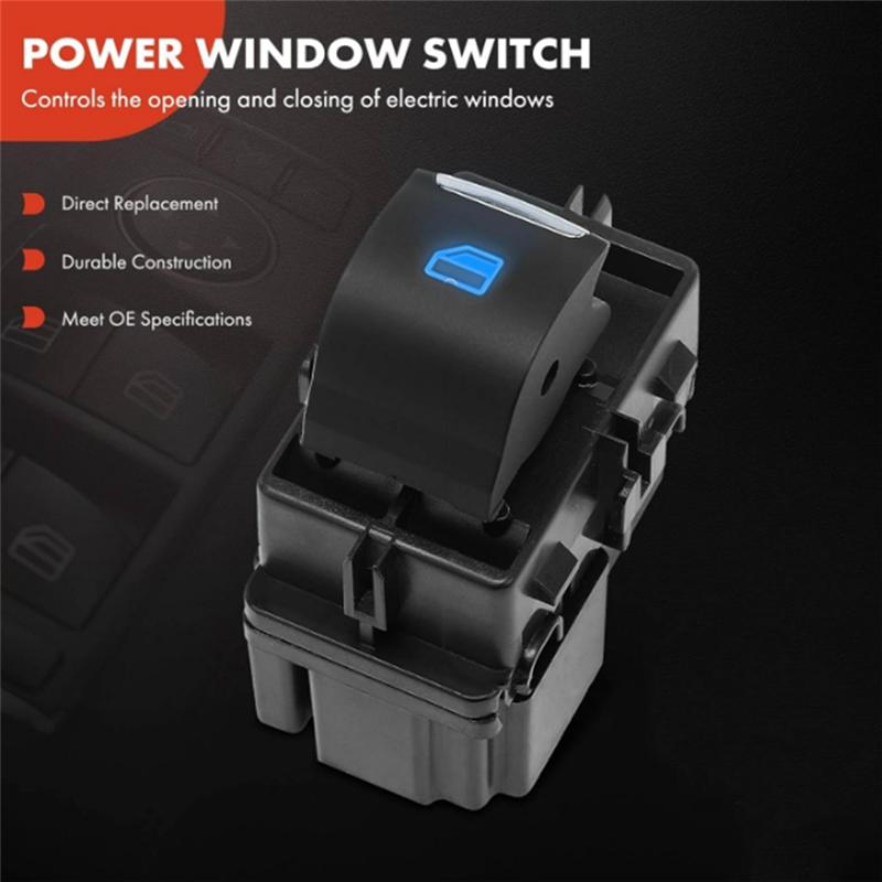 M63K-Car Power Window Lift Control Switch FL3Z14529AB FL3Z14529AC For Ford F-150 F150 2015- Edge Expedition