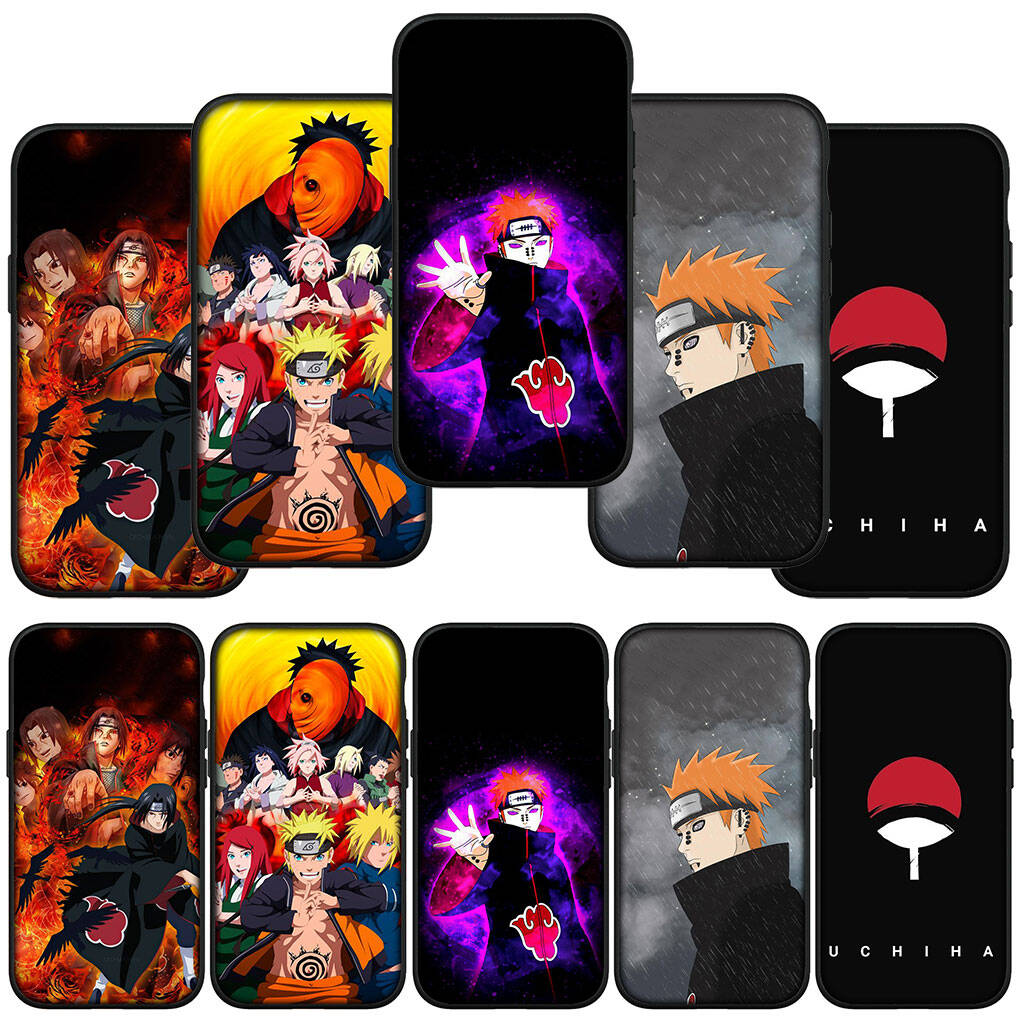 for Samsung Galaxy S25 S24 S23 S22 Ultra FE Plus A37 A57 A56 A55 A06 A16 A15 A36 A26 A35 A05 A25 A54 A34 Phone Case Comics Pain Akatsuki Naruto Cover