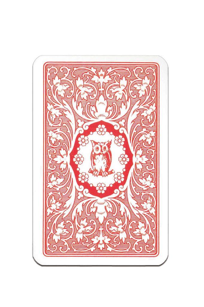 Nichiyu Lenormand Cards, 36 cards [Official Import] [Lenormand Red Owl] with Japanese instruction sheet, "The most standard red color in the Owl serie