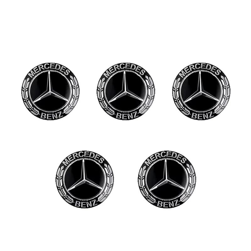 

2025 Hot Car Emblem Badge Sticker Car Control Key Logo Decoration For Mercedes Benz AMG W204 W203 W205 W206 W108 W211 W212 W220
