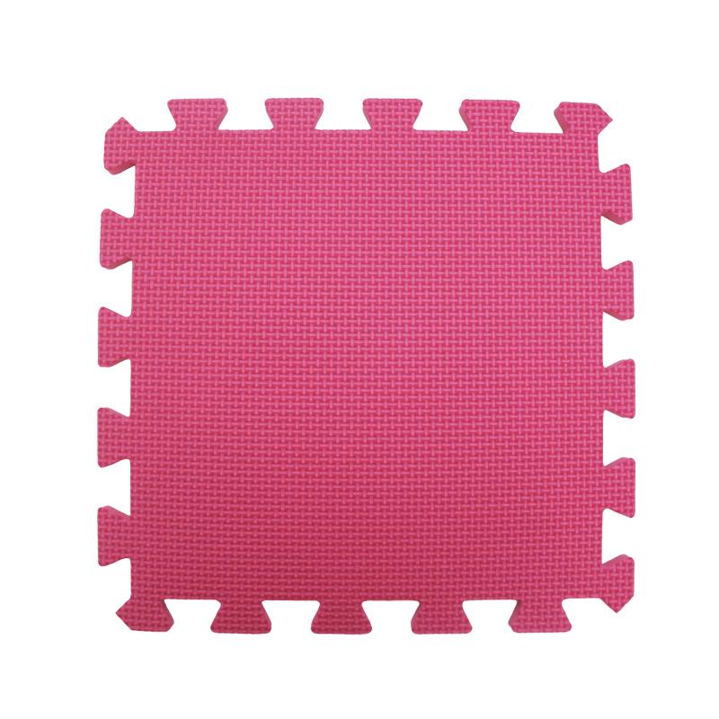 Thick Non-Slip Foam Interlocking Children's Crawling Mats with Cross Pattern
