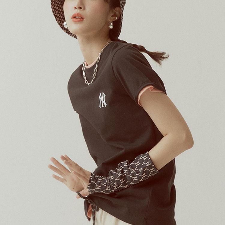 New MLB New York Yankees T Shirts Unisex Black 31TSC9131-50L