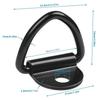 V Ring Tie Down Small Steel V Rings Anchor Lashing Ring for Loads On for Case Truck Cargo Trailers RV Boats