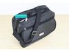 Black Waterproof Messenger Bag for Men and Women - Shoulder, Cashier, Storage, Express Handbag, and Wallet In One