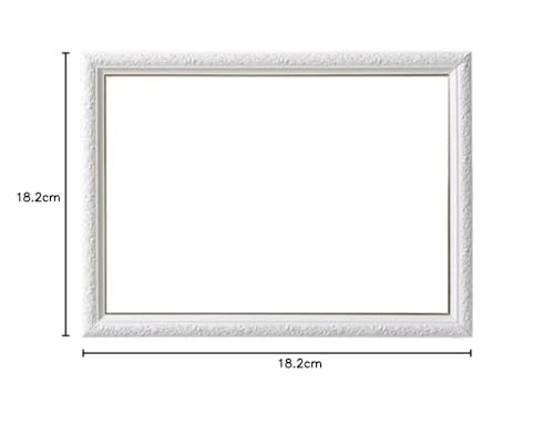 ENSKY Art Crystal Jigsaw Puzzle Frame, Studio Ghibli Clouds, White (18.2x25.7cm)