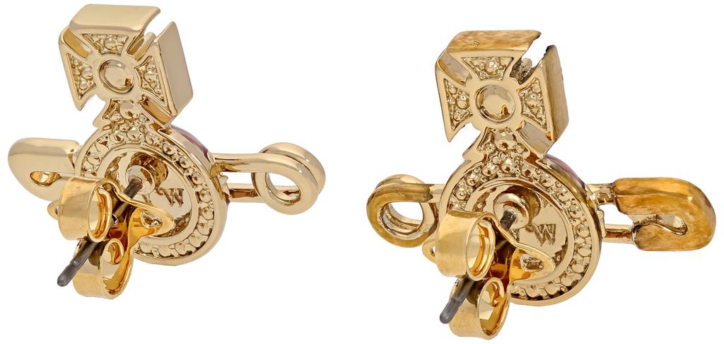 Náušnice KITTY Mosaz [Vivienne Westwood] Dámské 6201033P/02R666 [Položka]