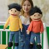Creative Large Cartoon Performance Ragdoll Plush Toy Can Open Mouth Big Hand Doll Ventriloquism Doll Children