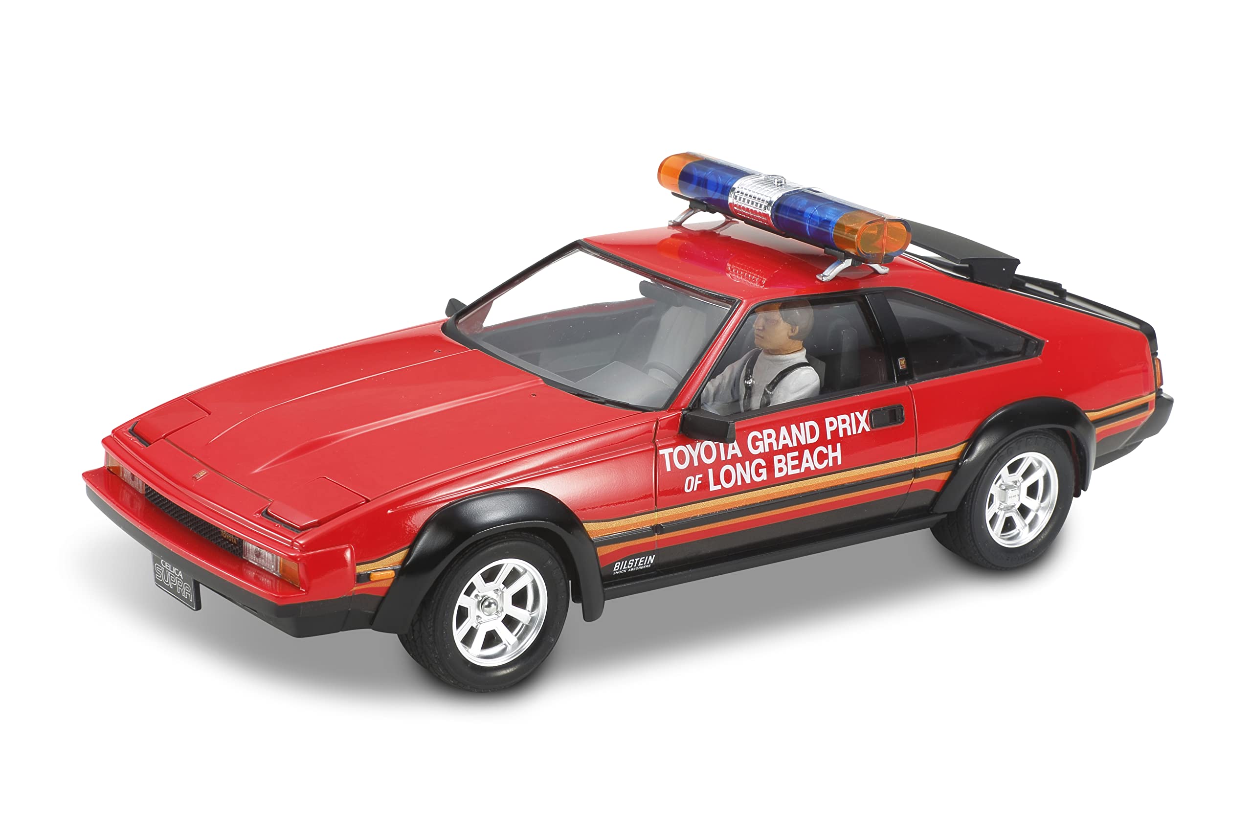 

Tamiya 1/24 Sports Car Series Нет. 33 Toyota Celica Supra Машина маршала Гран-при Лонг-Бич Пластиковый набор для сборки 24033
