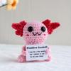 Cute Crochet Frog Toy - Fun Animal Gift