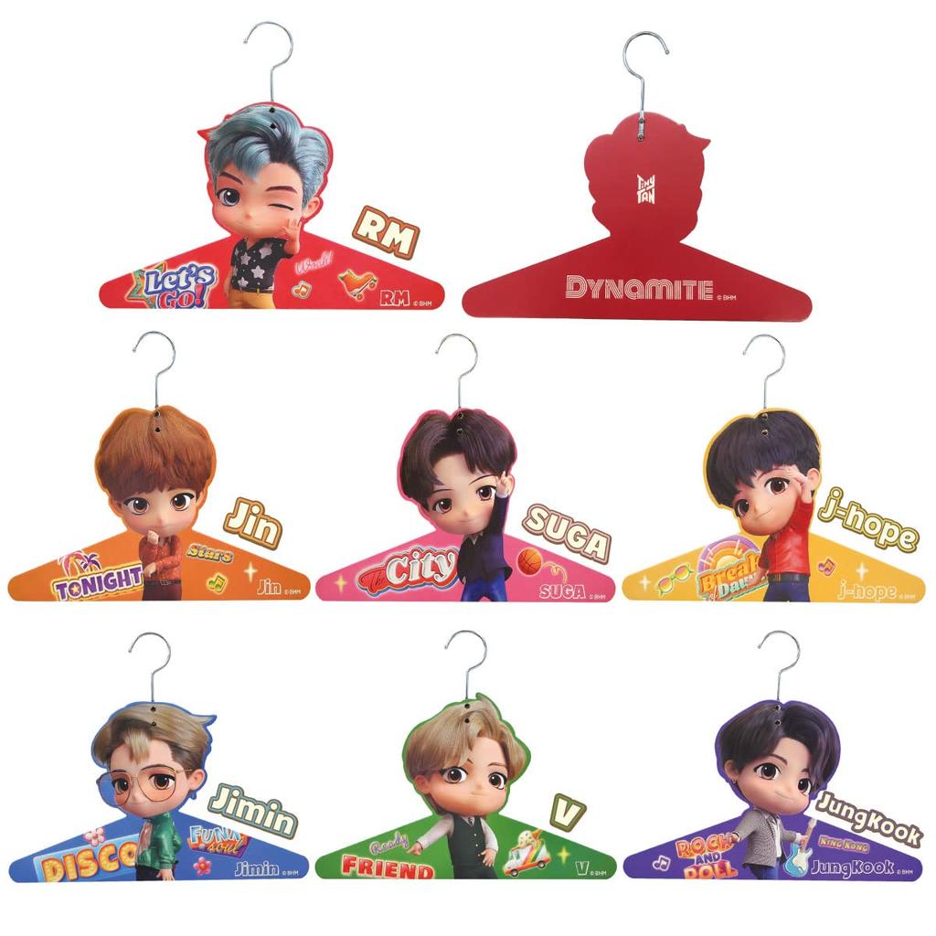 TinyTAN Hanger Dynamaite TinyTAN RM JIN SUGA JIMIN V JungKook BTS Merchandise Dynamite [Official Merchandise] J-HOPE (V)