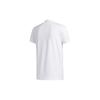 Adidas T Shirts Men's White Crew Neck Moderate Straight Fit GE1057