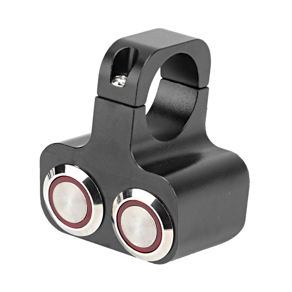 Handlebar Headlight Dual Switch Spot Light LED Waterproof Motorcycles Modification Parts 25mm
