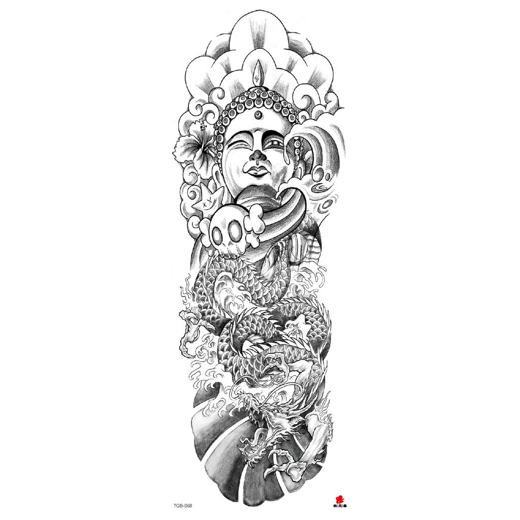 High Quality Temporary Body Arm Sticker Fake Temporary Tattoo Arm