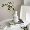 Nordic Ins Style Light Luxury Plain Embryo Ceramic Vase Living Room Porch TV Cabinet Home Flower Arrangement Decorative Vase