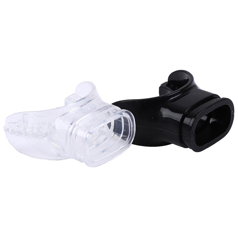 2 st Mjukt Silikon Dykning Andningsrör Munstycke Snorkling Regulator
