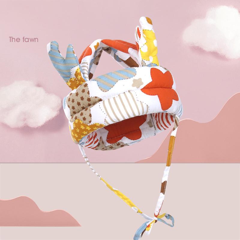 Soft Comfortable Head Security & Protection Adjustable Hats Baby Toddler Cap Anti-Collision Protective Hat Baby Safety Helmet