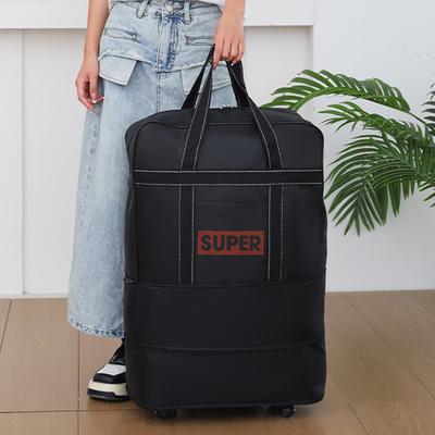 New Oxford Fabric Large-Capacity Airline-Checkable Luggage Universal Wheels Foldable Travel Bag Expandable Storage Bag