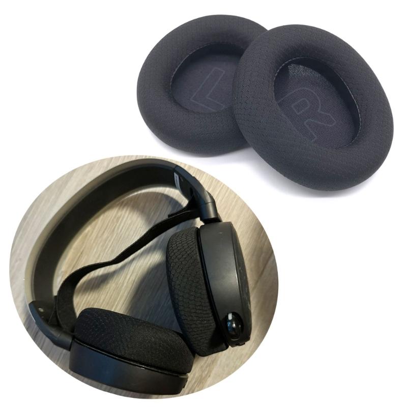 2Pcs/set Replacement Earpads Soft Cushion Ear Pad Earmuffs for Arctis 1 3 5 7P 7X Headphones Repair Accessory