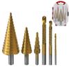 Groove Cutting Step Drill Bit Hole Reaming Metal Construction