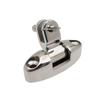 Heavy Duty Deck Hinge Mirror Polish Canopy Awning Hardware Universal Bimini Top Hardware  Pontoon