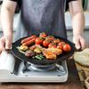 Utuo Thickened Cast Iron Grill & Frying Pan