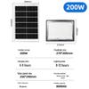 Lishi Solar Powered Curved Floodlight 200W