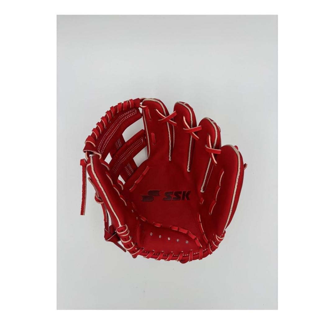 SSK Junior Soft Baseball B Orange R (SSK) Glove, All-Around, SSGBJ124, (32),