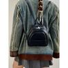 Simple Sweet Pu Women's Backpacks Fashi Solid Color Casual Female Backpack Novel Cute Ladies Handbag Shoulder Bag Tote Purse