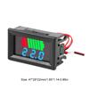 Car Battery Charge Level Indicator  Capacity Meter Tester 12V 24V 36V 48V 60V 72V Battery Monitor Auto Identify