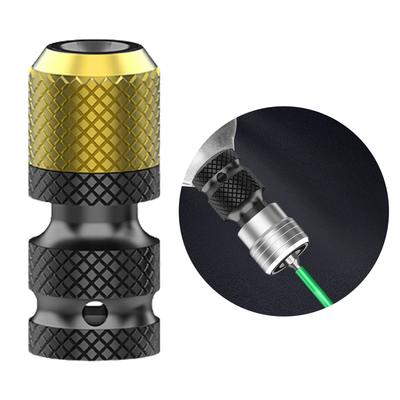 1/2inch Drives To 1/4inch Hex Drill Chuck Socket Adapter For Wrench Household Electric Wrench Power Accessories