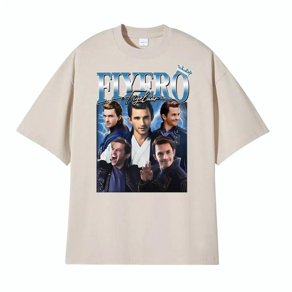 High Quality Jonathan Bailey Fiyero Tigelaar Mens TShirt Classic Stylish Casual Short Sleeve BestSelling Top Tshirts