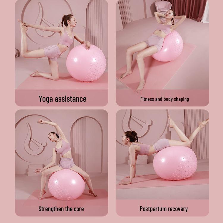 Sensorische Integrations-Yogaball für Kinder - Aufblasbar, Halbkugel-Massage-Fitnessball