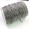 5 Meters/Lot Never Fade Stainless Steel Squash Cross Necklace Chains For DIY Jewelry Findings Making Materials Handmade Supplies