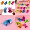 Mini Push Plastic Back Car Toy With Color Transparent Design For Kids Learning