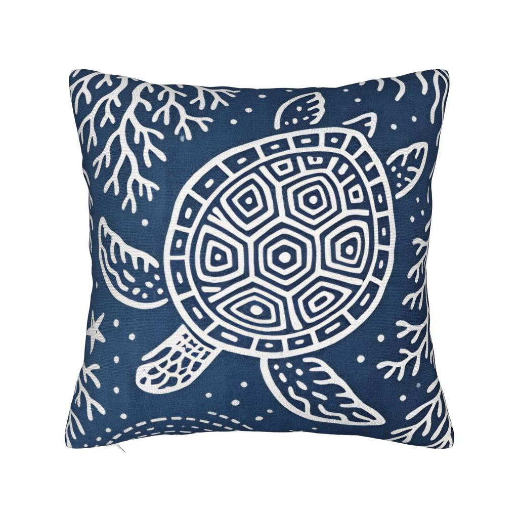 Sea Turtle Pillowcases Fashion Pillow Case For Living Room Bed Chair Soft Pillow Cover