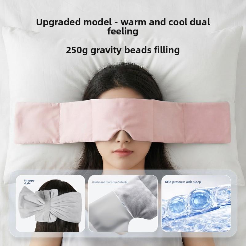 The Eye Mask Does Not Block Light. It Can Be Used for Both Warm and Cool Sleep, Helping To Sleep and Relieve Fatigue. It Is A Heavy-duty Eye Mask розовый