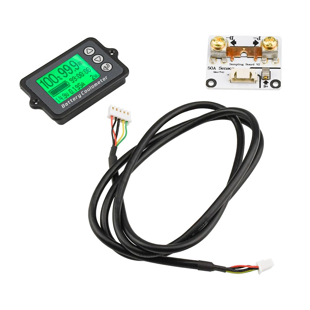 80V 50A/100A/350A Battery Capacity Tester TK15 Coulomb Meter Lithium Iron Phosphate Capacity Detector Power Meter Battery Tester