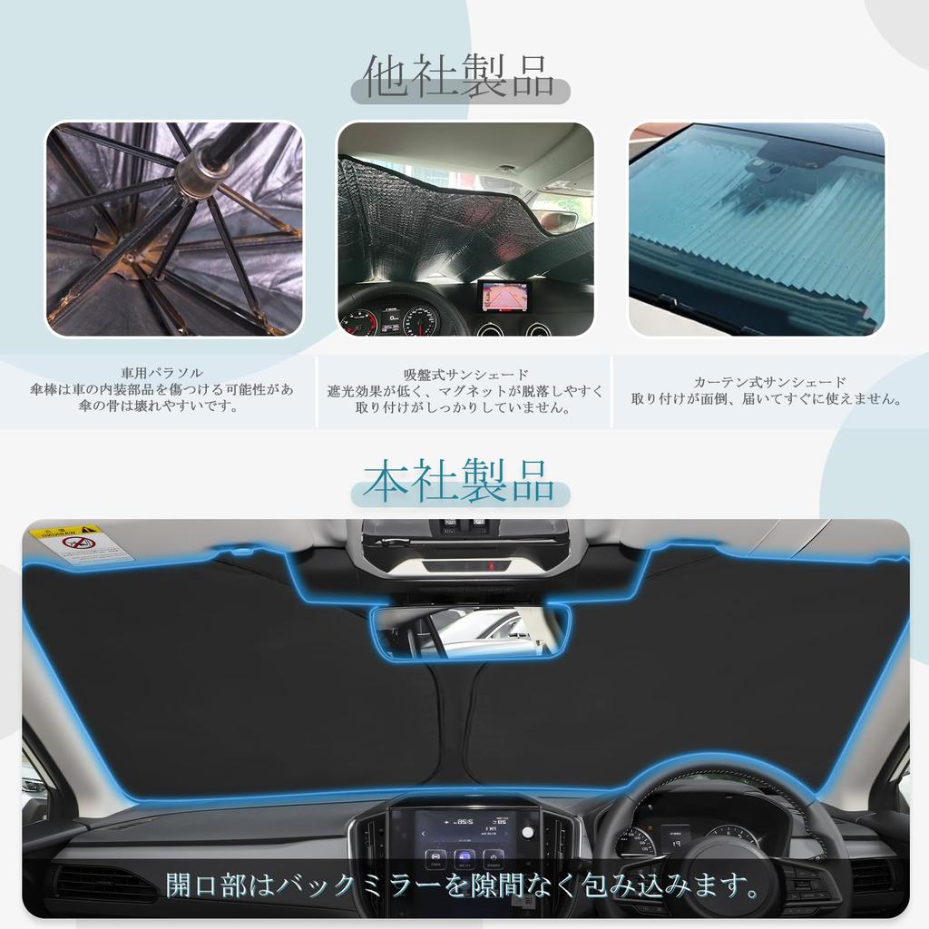 CDEFG 2017 Subaru XV Crosstrek 3rd Generation Sun Shade SUBARU GT Series GT3/GT7/GTE Type