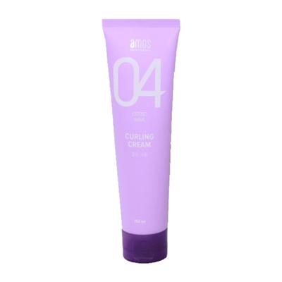Amos Hair Styling Heat Protection Hair Care Wave Damaged Hair Curling Cream, Amos Curling Cream