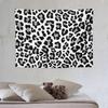Black White And Grey Leopard Print Cute Tapestry Wall Hanging, Beautiful Bedroom, Living Room Decoration Suitable for Everyone