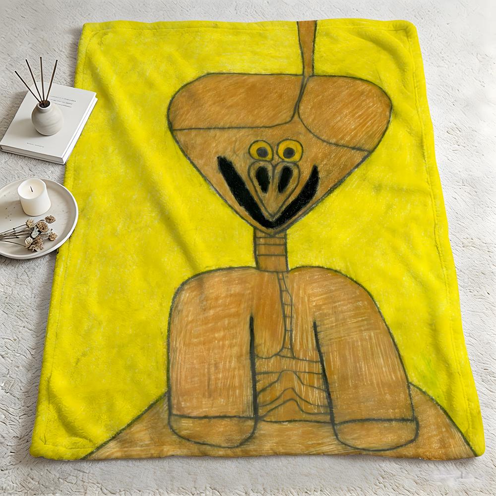musician A-Anthony Coleman-n Throw Warm Soft Flannel Blanket, Multi-use for Sofa Bed Camping Travel Nap 75cmx90cm