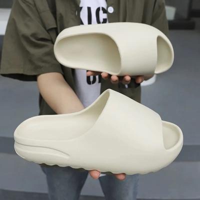 Crestar Fashion Brand Summer Slippers For Women Men EVA Sandals Unisex Soft Beach Slides Unisex Comfortable Home Shower Shoes