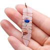 Runyangshi  Natural Crystal Healing Energy Stone Single Clear Quartz Chakra Chips Handmade DIY Pendant Crafts Ornament