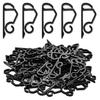 100Pcs Christmas Light Gutter Hooks Strong Clips Outdoor Load-bearing Weather-proof Outdoor Light Clips