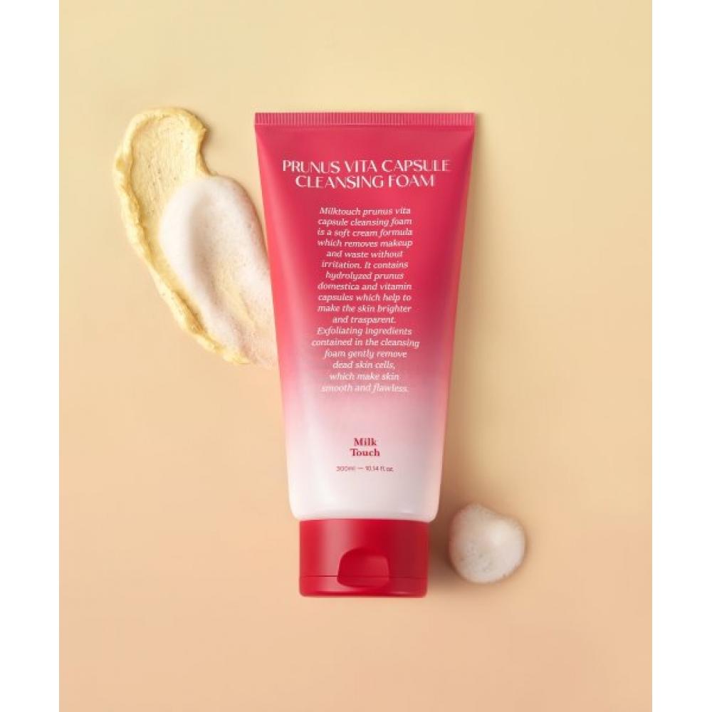 

Milktouch Cleansing Foam 300g Plum Vita Capsule NONE