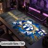 Custom Text Big Mousepad, Extended Desk Pad For Laptop Work GameFC Zürich