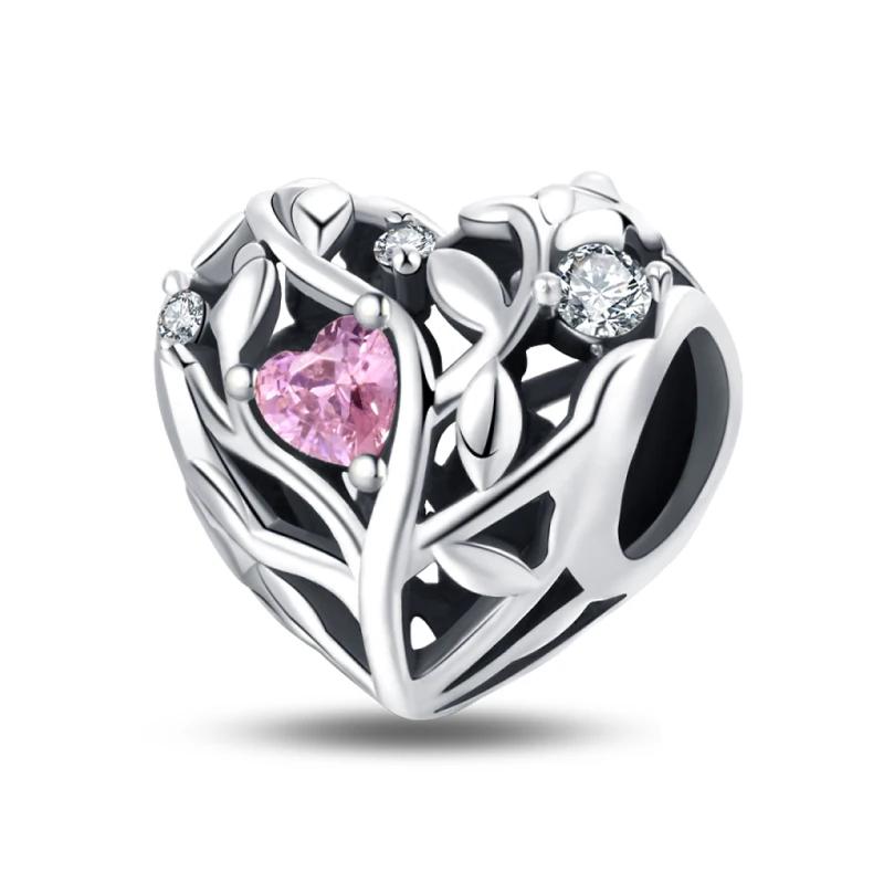 Charms Perlen Kupferrosa Parfümflasche Buchstabe Leuchtendes Glühwürmchen Tarotkarte Perlen Passend für DIY Armbänder Schmuck