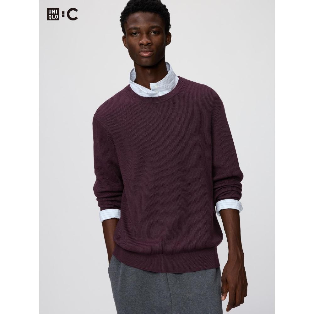 Uniqlo Merino Blend Crew Neck Sweater